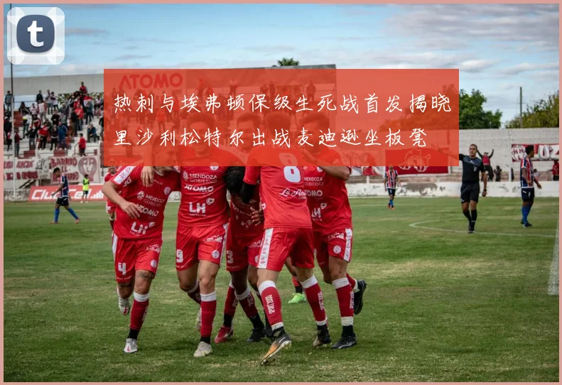 热刺与埃弗顿保级生死战首发揭晓里沙利松特尔出战麦迪逊坐板凳